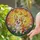 Corgi Lovers' Tiffany Style Stained Glass Happy Corgi Dog, Floral Meadow Mosaic, Jewel Tone Spring Flowers, Golden Glow Stained Glass Suncatcher - FutaAUNH6d