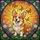 Corgi Lovers' Tiffany Style Stained Glass Happy Corgi Dog, Floral Meadow Mosaic, Jewel Tone Spring Flowers, Golden Glow Stained Glass Suncatcher - 5