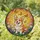 Corgi Lovers' Tiffany Style Stained Glass Happy Corgi Dog, Floral Meadow Mosaic, Jewel Tone Spring Flowers, Golden Glow Stained Glass Suncatcher - s21T6AUPzv