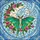 Celestial Nature Lovers' Intricate Tiffany Stained Glass Luna Moth Crescent Moon Floral Mosaic Emerald Green Rosy Pink Stained Glass Suncatcher - 5