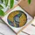 Art & Nature Lovers' Majestic Pigeon Iridescent Stained Glass Amber Mosaic Tiffany Style Stained Glass Suncatcher - uhYM4kb7Z-