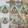 Festive Family Stained Glass Christmas Portrait, Jewel Tone Mosaic Background, Golden Tree & Plush Cat Stained Glass Suncatcher - 4
