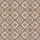 Women's Brown Aztec Geometric Diamond Zig-Zag Short Sleeve Loungewear Pajama Set Satin Pajamas Set - 4