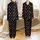 Women's Festive Black Pajama Set: 'Believe' Script, Santa Hat, & Snowflake Pattern Satin Pajamas Set - 1