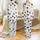 Highland Cow Canvas Sneakers: Rustic Floral Black & White Calf & Rose Blossom Print Satin Pajamas Set - 1
