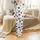 Highland Cow Canvas Sneakers: Rustic Floral Black & White Calf & Rose Blossom Print Satin Pajamas Set - 2