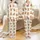Unisex Adult Whimsical Watercolor Highland Cow Fluffy Farm Animal Pattern Lightweight Robe Satin Pajamas Set - 1