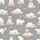 Women's Personalised Hooded Playful Polar Bear & Pink Hat Scarf Print Fleece Comfort Wrap Satin Pajamas Set - 4