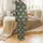 Rustic Holiday Cow Comfort Top: 2023 Holstein Santa Hat & Christmas Lights Loungewear Satin Pajamas Set - 3