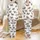 Unisex Funny Dachshund Christmas Satin Pajamas: Whimsical Dog, Tree & Gift Sleds Pattern Satin Pajamas Set - 1
