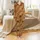 Farmhouse Highland Cow Blanket: Rustic Cattle Collage, Golden Fur, Wood Panels & Red Hearts Throw Satin Pajamas Set - 2