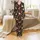 Family Halloween Pajama Set: Cute Highland Cow Ghost Witch Vampire Mummy Dog Candy Corn Design Satin Pajamas Set - 2