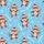 Women's Adorable Cartoon Cow Christmas Lounge Pants: Santa Hat, Candy Cane & Snowflake Pattern Satin Pajamas Set - 4