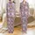 Unisex Halloween Chibi Highland Cow Vampire Witch Pumpkin Skeleton Long Sleeve Lavender Sleepwear Pajama Set Satin Pajamas Set - 1