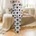 Western Cow Print Pajama Pants: Stylized Black Cow Head & Spot Pattern - Soft Polyester Sleepwear Satin Pajamas Set - 2