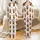 Whimsical Impasto Santa Highland Cow Satin Pajama Set for Cozy Christmas Nights - 1