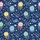 Family & Couples Leviathan Whimsical Deep Sea Creature Pattern Pajamas Satin Pajamas Set - 4