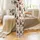 Highland Cow Christmas Faux Latch Hook Design - Cozy Winter Loungewear Satin Pajamas Set - 3