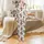 Cozy Christmas Sleepwear Set: Seamless Baby Highland Cow Pattern with Holiday Gingerbread & Candy Satin Pajamas Set - 2