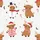 Festive Christmas Pajamas: Whimsical Baby Highland Cows - Santa, Snowman, Reindeer, Candy Cane Satin Pajamas Set - 4