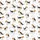 Women's Beagle Lover Playful Flat Illustrative Dog Pattern Satin Sleep Set Satin Pajamas Set - 2
