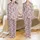 Dentist Women's Satin Pajamas: Cute Cartoon Tooth & Tool Pattern Sleepwear Set Satin Pajamas Set - 1