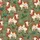 Holiday Loungewear: Whimsical Christmas Cow & Snowy Farm Animal Design for Cow Lovers Satin Pajamas Set - 4