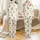 Women's Fall Winter Sweet Puppy & Multi-Dot Modal Pajama Set - Long Sleeve Top & Pants Satin Pajamas Set - 1