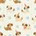 Women's Fall Winter Sweet Puppy & Multi-Dot Modal Pajama Set - Long Sleeve Top & Pants Satin Pajamas Set - 4