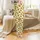 Women's Watercolor Sunflower Pajamas: Golden Yellow Floral Pattern Sleep Set Satin Pajamas Set - 2