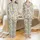 Succulent Lover's Botanical Pajamas: Hand-Painted Cacti & Vibrant Watercolor Sleep Set Satin Pajamas Set - 1