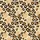 Women's Leopard Print Pajamas: Cream Stylized Spot & Tropical Leaf Pattern Satin Pajamas Set - 4