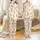 Boho Farmhouse Style Highland Cow Pink Floral Print Cozy Pajama Set Satin Pajamas Set - 1