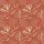 Personalized Bridal Satin Pajamas Set: Terracotta Tropical Palm Leaf & Script Print V-Neck Satin Pajamas Set - 4