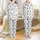 Christian Family Custom Jesus Names Typographic Christmas Tree 2025 Holiday Sleepwear Satin Pajamas Set - 1