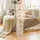 Girls' Pastel Pink Striped Watercolor Pancakes & Bows Pajamas Satin Pajamas Set - 3