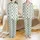 Girls Clara Nutcracker Evergreen Bow Vintage Holiday Sleep Set Satin Pajamas Set - 1
