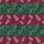 Family Matching Satin Sleepwear: Holly & Pine Foliage Pattern - Festive Burgundy Green Design Satin Pajamas Set - 4