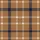 Men's Rustic Tartan Plaid Pajamas: Caramel & Navy Grid Loungewear Satin Pajamas Set - 4