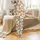 Festive Family Pajamas: Whimsical Pancake, Elf & Gingerbread Holiday Pattern Satin Pajamas Set - 2