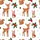 Children's Personalized Sleepwear: Festive Fawn, Squirrel, Holly Storybook Pima Cotton Set Satin Pajamas Set - 4