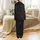 Women's Personalized Custom Name Satin Sleep Set: 5-Piece Pajamas with Shorts, Pants & Mask Satin Pajamas Set - 3