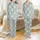 Dog & Cat Pajamas: Peter Pan Collar & Pocket Digital Sewing Pattern Bundle XS-XXL Satin Pajamas Set - 1