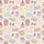 Kids' Whimsical Sleep Set: Cute Pajama Party Pattern with Cat Masks, Bunny Slippers & Cocoa Satin Pajamas Set - 4