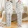 Italian Greyhound 4-Leg Onesie Pattern: Ditsy Iggy Silhouettes, Floral, Sewing Notions Satin Pajamas Set - 1