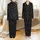 Women's Personalized Satin Sleep Set: Black Rose & Script All-Over Print Bridesmaid & Bachelorette Short Pajamas Satin Pajamas Set - 1