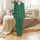 Bridal Party Personalized Satin Pajama Set: Elegant Script Motif, Short-Sleeve Button-Down Top Satin Pajamas Set - 2