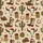 Men's Cowboy Christmas Pajamas: Western Hat & Cactus Print Polyester Sleep Bottoms Satin Pajamas Set - 4