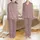 Kids' Personalized Modal Pajamas: Super Soft Dusty Rose White Star Long Sleeve Sleep Set Satin Pajamas Set - 1
