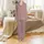 Kids' Personalized Modal Pajamas: Super Soft Dusty Rose White Star Long Sleeve Sleep Set Satin Pajamas Set - 2